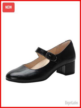 Alegria Ameliah Leather Mary Jane Heels Arch Support Kitten Heel Dress Pumps
